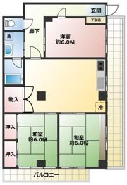 河内屋ビルの間取り画像