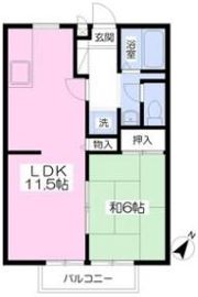 セピアたかぎの間取り画像