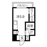 コーラルポワント難波WESTの間取り画像