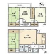 三山戸建の間取り画像