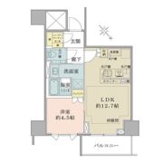 ザ・パークハウス千代田麹町の間取り画像