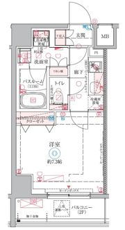 クレヴィスタ中野新橋Ⅱの間取り画像