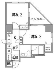 KRレジデンスの間取り画像