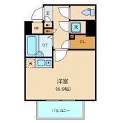 エルフラット新富町の間取り画像