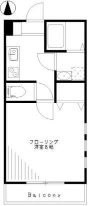 ベルコートUの間取り画像
