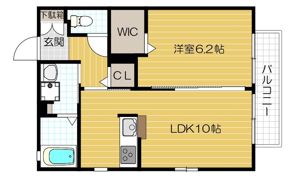 サニーハウスウィステリアの間取り画像