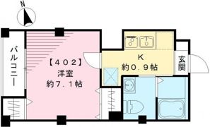 ラシーネ武蔵小山の間取り画像