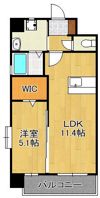 グランジャー小倉の間取り画像