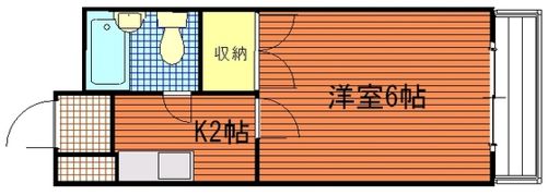 fleeceビルの間取り画像