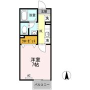 シャトレー･ワタナベⅡの間取り画像
