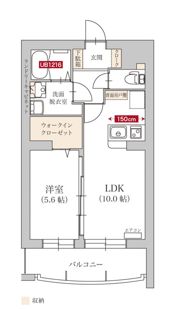 シャルマンウェストの間取り画像