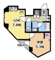 エルベ守口の間取り画像