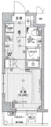 シンシティー板橋本町の間取り画像