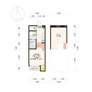 プランドール福田の間取り画像