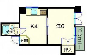 山鶴ビルの間取り画像