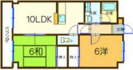 アパートメント重森の間取り画像