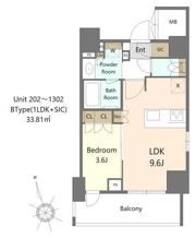 Alivis十条の間取り画像