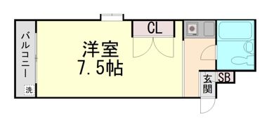 メゾン・ド・六甲パートⅡの間取り画像
