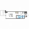 プレサンス谷町九丁目駅前の間取り画像