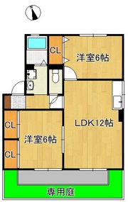 COZY COURT B棟の間取り画像