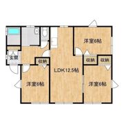 ウエストポケットの間取り画像