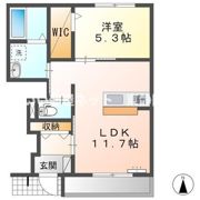 ベルージュの間取り画像