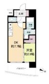 セレニテ神戸ミラクノールの間取り画像