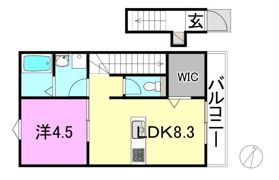 BELGRAVIA南市駅3Premiumの間取り画像