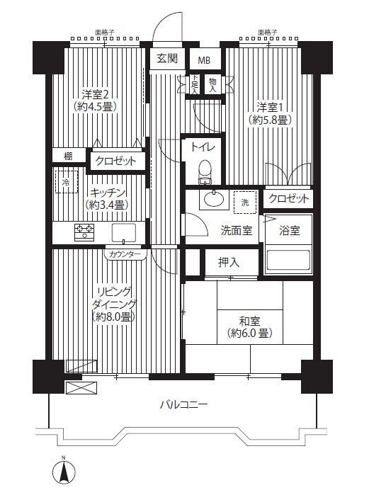 間取図