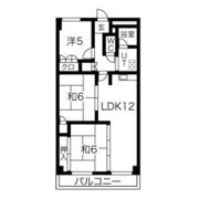 千里グランドハイツ宮脇の間取り画像