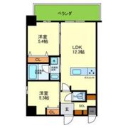 ブループラス針中野の間取り画像