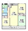 六甲篠原マンションの間取り画像