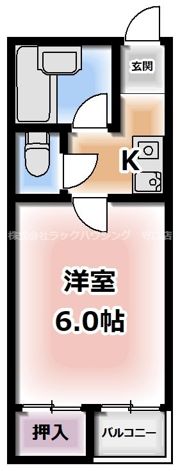 リバー豊秀の間取り画像