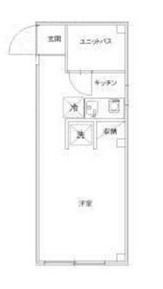 アールアパートメント大供表町の間取り画像