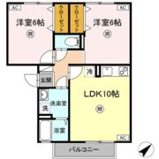 エスポワール松本B棟の間取り画像