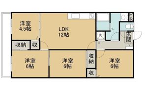 さくらマンションの間取り画像