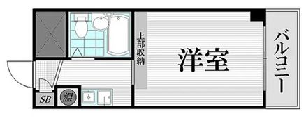 カレッジハイツASAKAⅡの間取り画像
