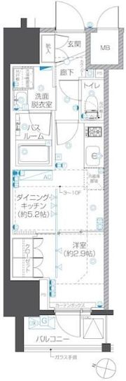ZOOM本郷の間取り画像