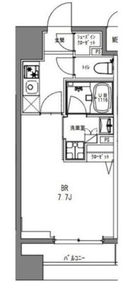 La Douceur秋葉原の間取り画像
