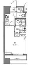La Douceur秋葉原の間取り画像
