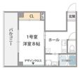 クィーンライフ東今里の間取り画像