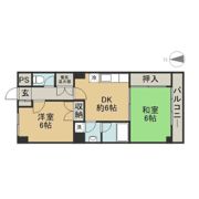 アールズ広瀬の間取り画像