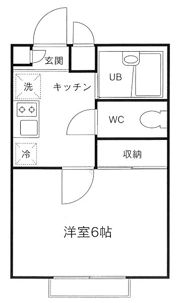 メインシティガーデン シャルマンの間取り画像