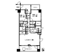 南堀江パーク・ホームズの間取り画像