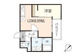 セブンプロート串戸の間取り画像