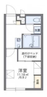 レオパレスHollyの間取り画像