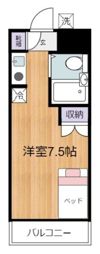 マンションソーキⅡの間取り画像