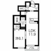ヴィラージュ新田Ⅱの間取り画像