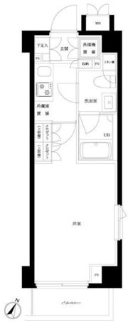 ルーブル横濱南太田弐番館の間取り画像