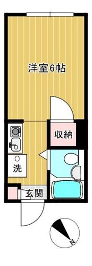 メゾンツムラの間取り画像